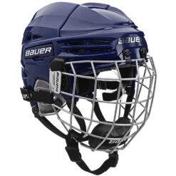 Bauer Re-Akt 100 Youth Hockey Helmet Combo -Hockey 1489482754 BauerREAKT100YouthIceHockeyHelmetComboNavy1