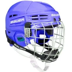 Bauer Prodigy Youth Hockey Helmet Combo -Hockey 1489490198 BauerProdigyIceHockeyHelmetComboBlue1