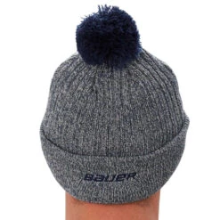 Bauer Team Marl Pom Knit 18 Bauer Team Marl Pom Knit -Hockey 1637330783 BauerTeamMarlPomNavy3