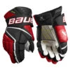 Bauer Vapor Hyperlite Hockey Gloves Senior -Hockey 1657105731 BauerVaporHyperliteGlovesBlackRed1