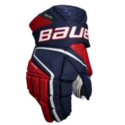 Bauer Vapor Hyperlite Hockey Gloves Intermediate -Hockey 1657106414 BauerVaporHyperliteGlovesNavyRedWhite2
