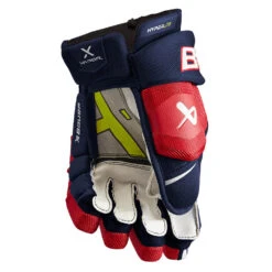 Bauer Vapor Hyperlite Hockey Gloves Junior -Hockey 1657187583 BauerVaporHyperliteGlovesNavyRedWhiteJunior3