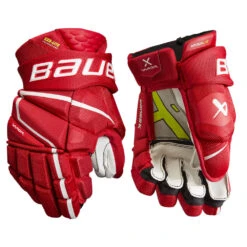 Bauer Vapor Hyperlite Hockey Gloves Junior -Hockey 1657187583 BauerVaporHyperliteGlovesRedJunior1