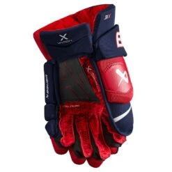 Bauer Vapor 3X Hockey Gloves Senior -Hockey 1657190509 BauerVapor3XGlovesSeniorNavyRedWhite3