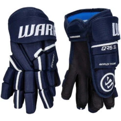 Warrior Covert QR5 30 Hockey Gloves Junior -Hockey 1657787842 WarriorCovertQR530HockeyGlovesNavyJunior1