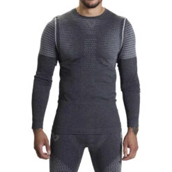 Bauer Elite Seamless Long Sleeve Base Layer Top Senior -Hockey 1660218100 BauerEliteSeamlessLongSleeveBaseLayerTop3